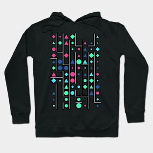 Animated Shape Design Hoodie